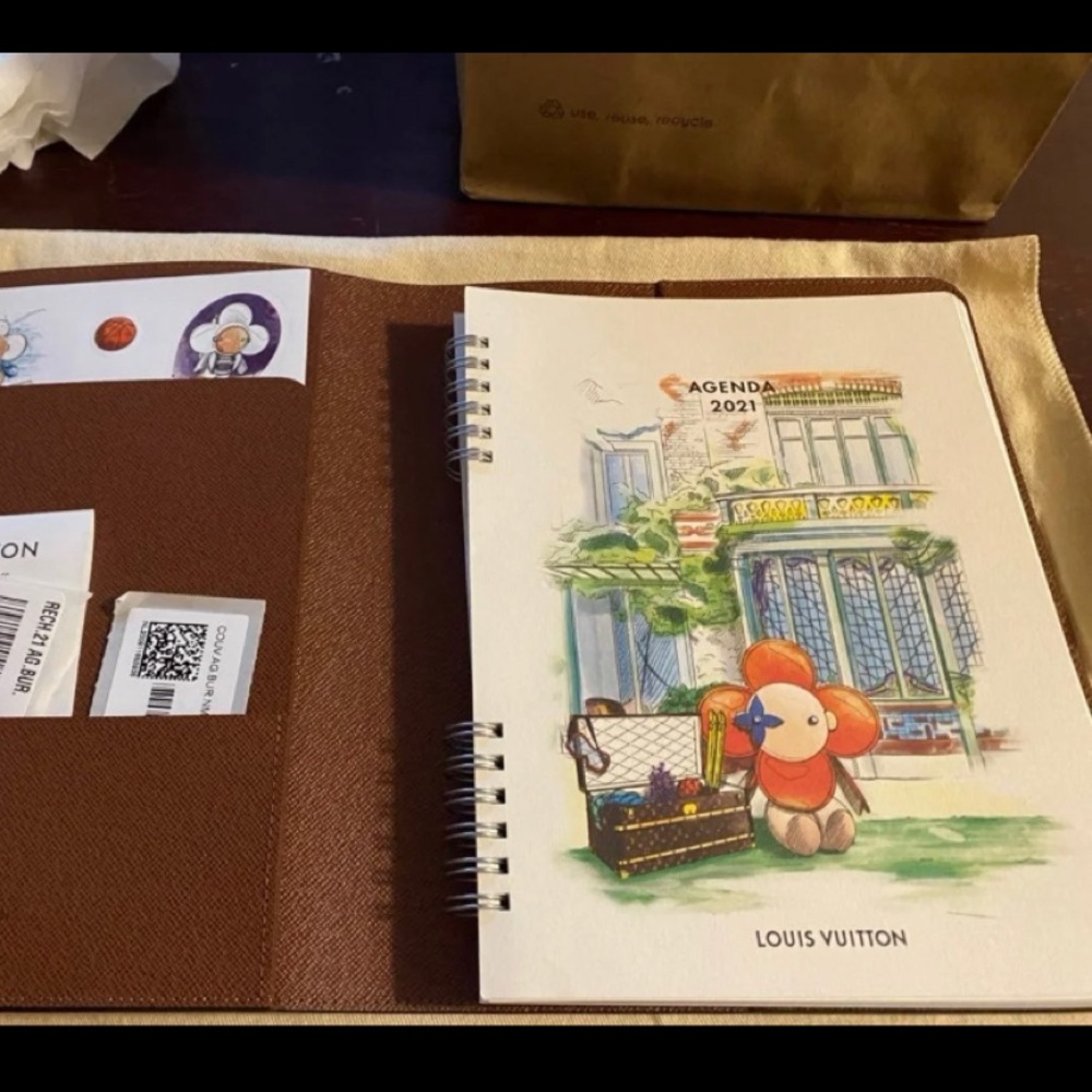 Louis Vuitton Desk Agenda Cover Refill SOLD